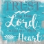 Picture of TRUST IN THE LORD RUSTIC AQUA