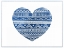 Picture of INDIGO TRIBAL HEART