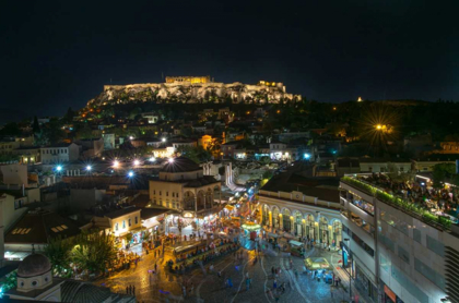 Picture of GREECE ATHENS ACROPOLIS NIGHT 2