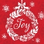 Picture of JOY WREATH