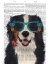Picture of BERNESE AND FLOWER GLASSES 