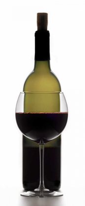 Picture of RED WINE ON WHITE