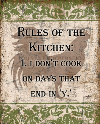 Picture of RULES OF KITCHEN 1