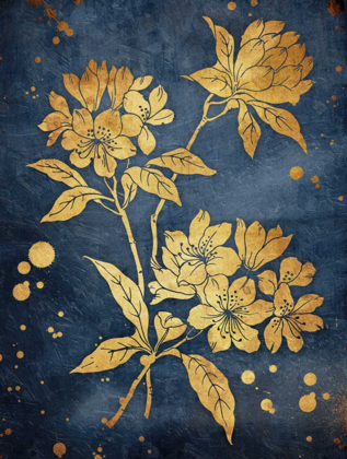 Picture of FLORAL GOLDEN BLUES