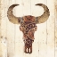 Picture of PATTERNED SKULL