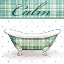Picture of RELAXED PLAID BATH MATE