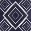 Picture of INDIGO GEOMETRICAL GEM 2