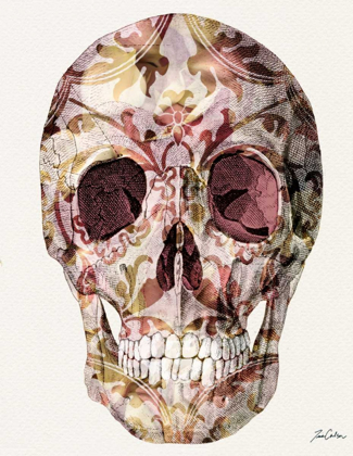 Picture of SKULL AND ROSE PETALS