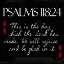 Picture of PSALMS 118-24 WHITE