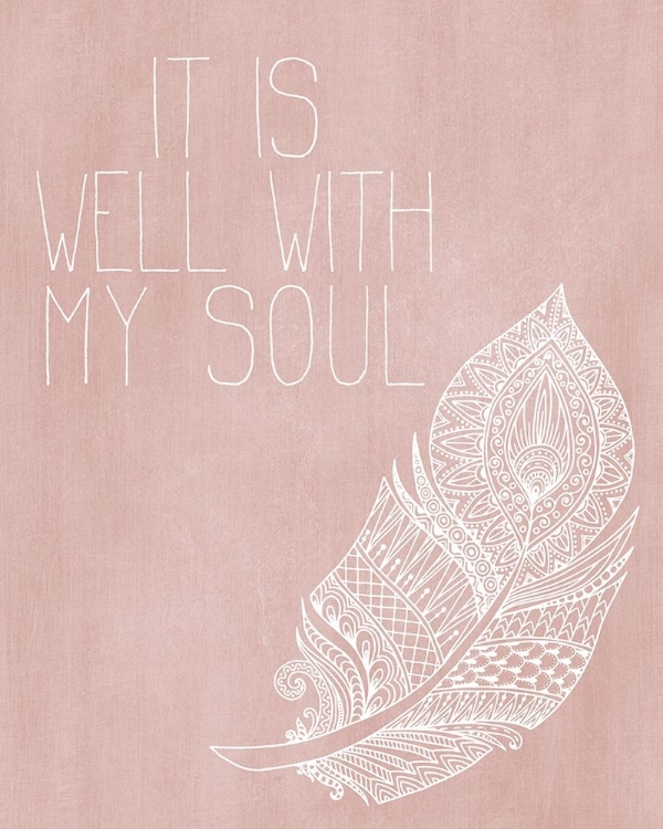 Picture of IT IS WELL WITH MY SOUL PINK