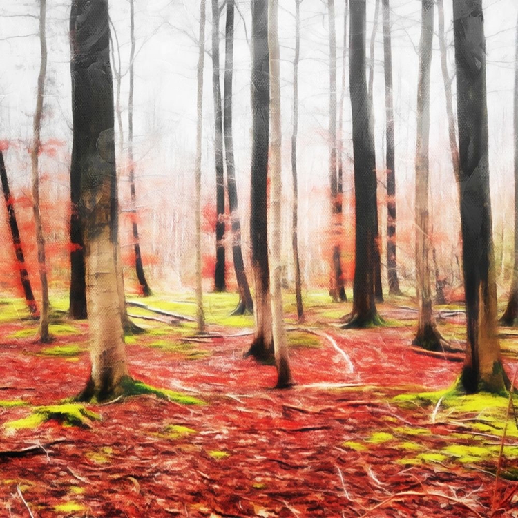 Picture of FALL LEAVES MATE
