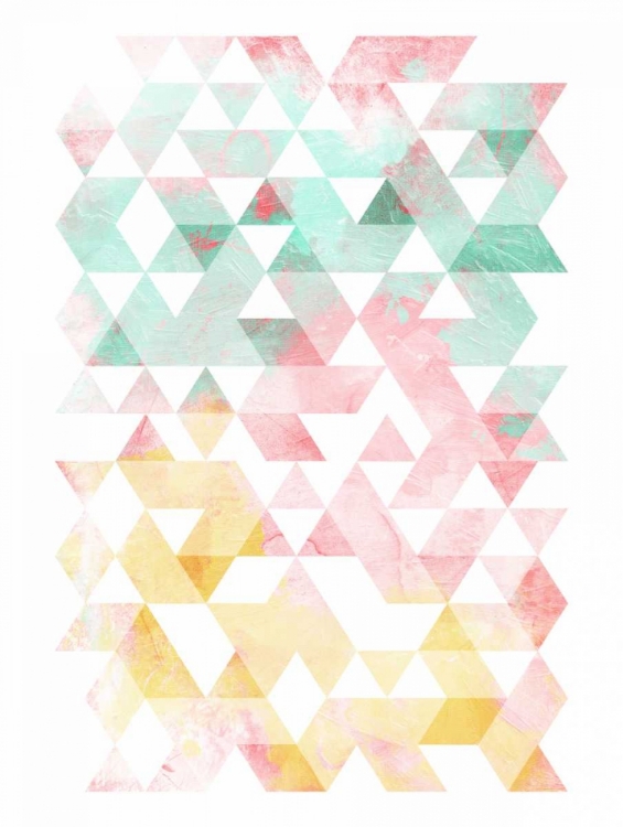 Picture of PASTEL TRIANGLES MATE