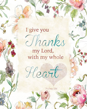 Picture of THANKFUL HEARTS I