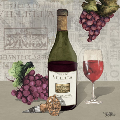 Picture of WINE AND GRAPES IV