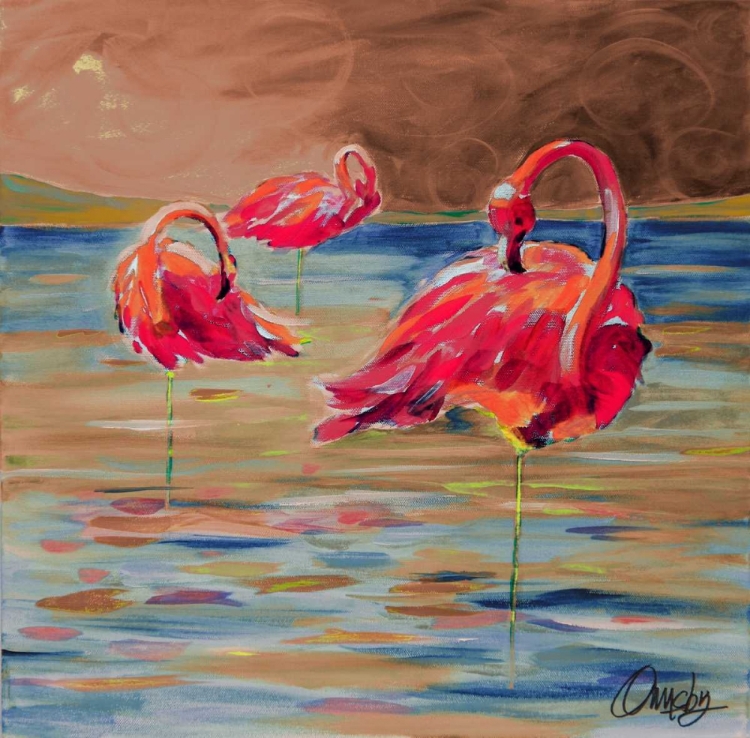 Picture of TRIO FLAMINGOS