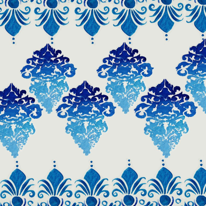 Picture of BLUE OMBRE DAMASK 4