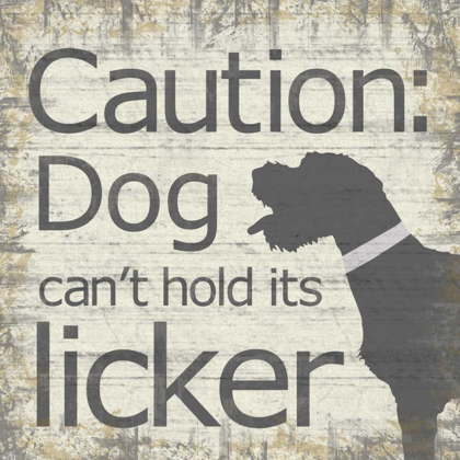 Picture of CAUTION DOG