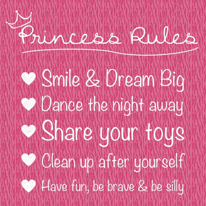 Picture of PRINCESS RULES