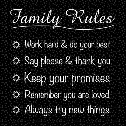 Picture of FAMILY RULES