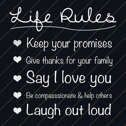 Picture of LIFE RULES