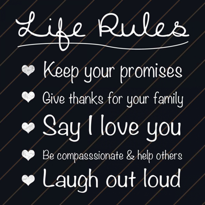 Picture of LIFE RULES