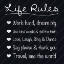 Picture of LIFE RULES