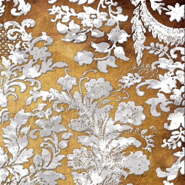 Picture of SILVER FLORAL STAMP