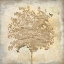 Picture of TREE SILHOUETTE GOLD CRAFT 2