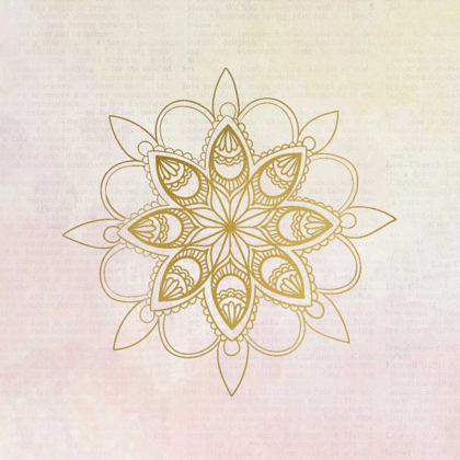 Picture of NEWSPAPER MANDALA 3
