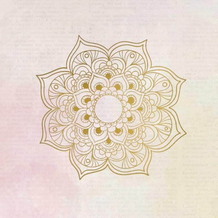 Picture of NEWSPAPER MANDALA 4