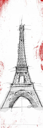 Picture of EIFFEL RED POP SKETCH