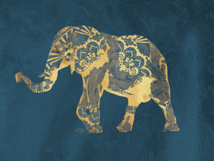 Picture of NAVY GOLD ELEPHANT