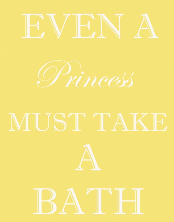 Picture of PRINCESS MUST BATHE
