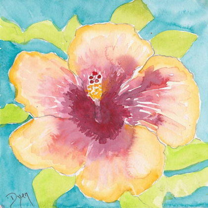 Picture of SUNSET HIBISCUS I