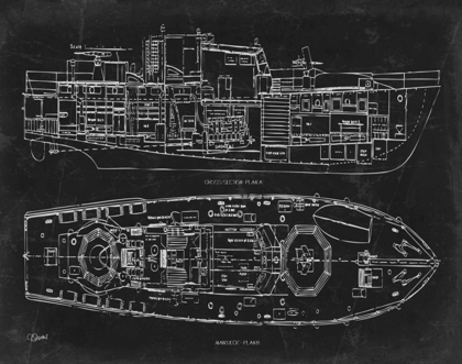 Picture of BOAT BLUEPRINT 1 BLK