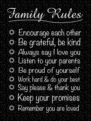 Picture of FAMILY RULES