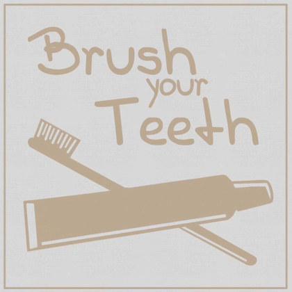 Picture of BRUSH TEETH BROWN