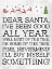 Picture of DEAR SANTA NEVERMIND WHITE