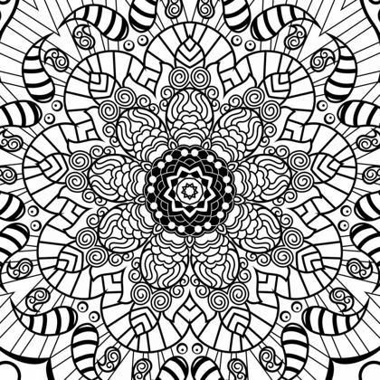 Picture of CALM FIRE BW