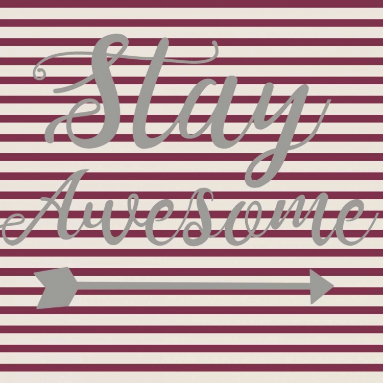 Picture of STAY AWESOME STRIPE