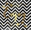 Picture of ENJOY CHEVRON BLACK WHITE
