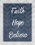 Picture of FAITH HOPE BELIEVE