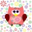 Picture of OWLS AND FLOWERS