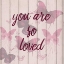 Picture of YOU ARE SO LOVED