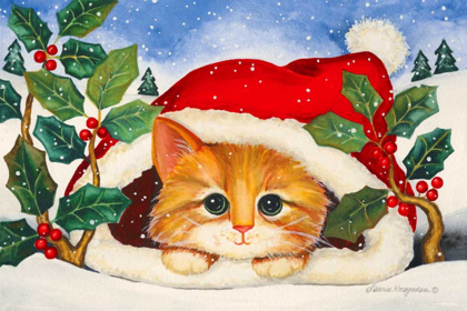 Picture of CHRISTMAS KITTEN