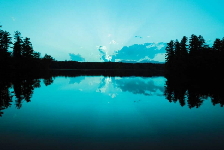 Picture of SUNSET LAKE TEAL