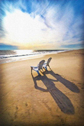 Picture of BEACH CHAIRS PAINTING