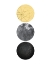 Picture of YELLOW AND BLACK GEO