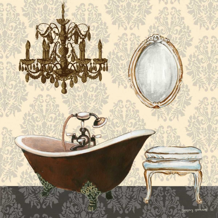 Picture of FRENCH BATH MOTIF II