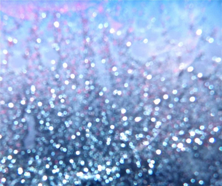 Picture of BLUE GLITTER I